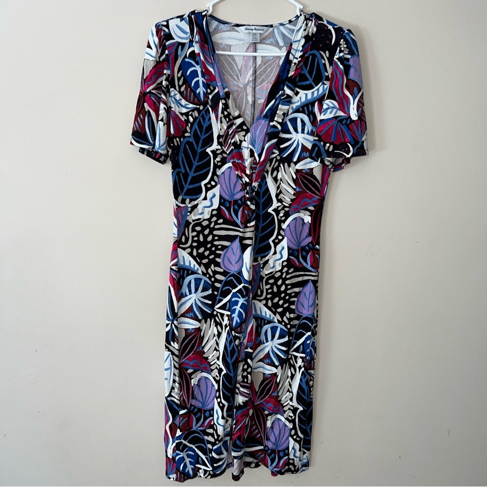 Tommy Bahama Tropical Short Sleeve Dress Sundress Floral Women’s Size Small